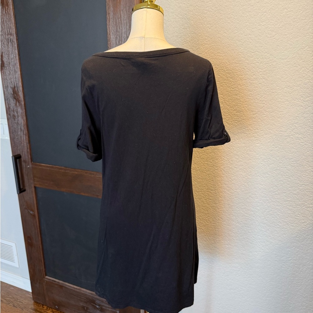 Old Navy Black Knit Tunic - Picture 3 of 4